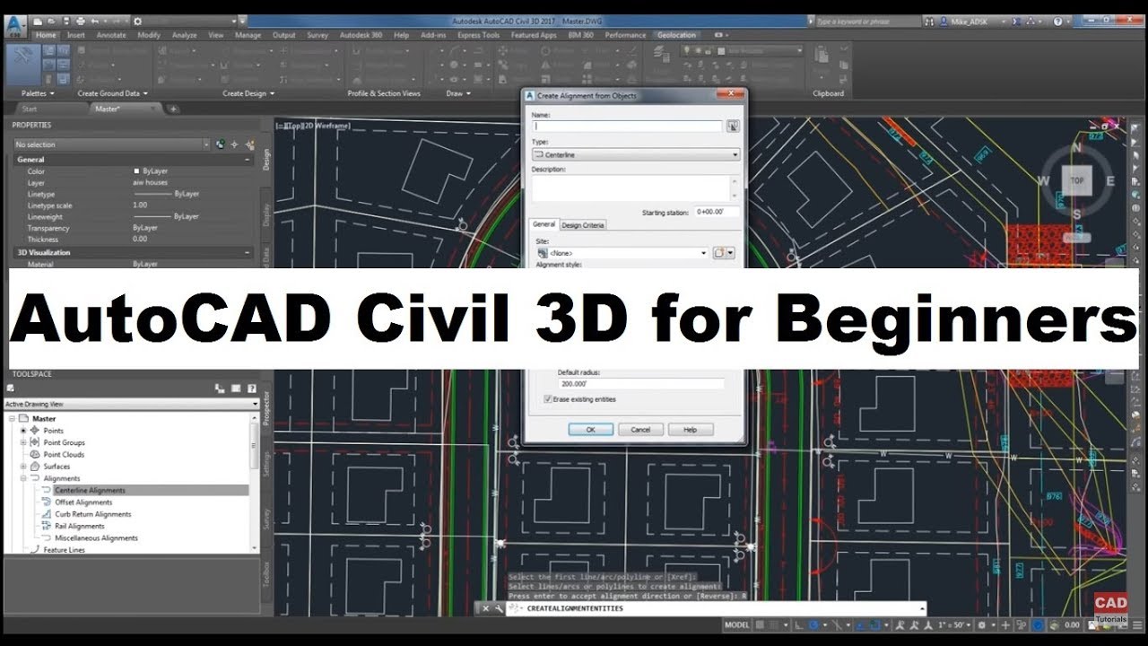 autocad civil 3d 2013 tutorials